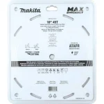 Makita 10 in. 45T Carbide-Tipped Max Efficiency Miter Saw Blade thumbnail 9