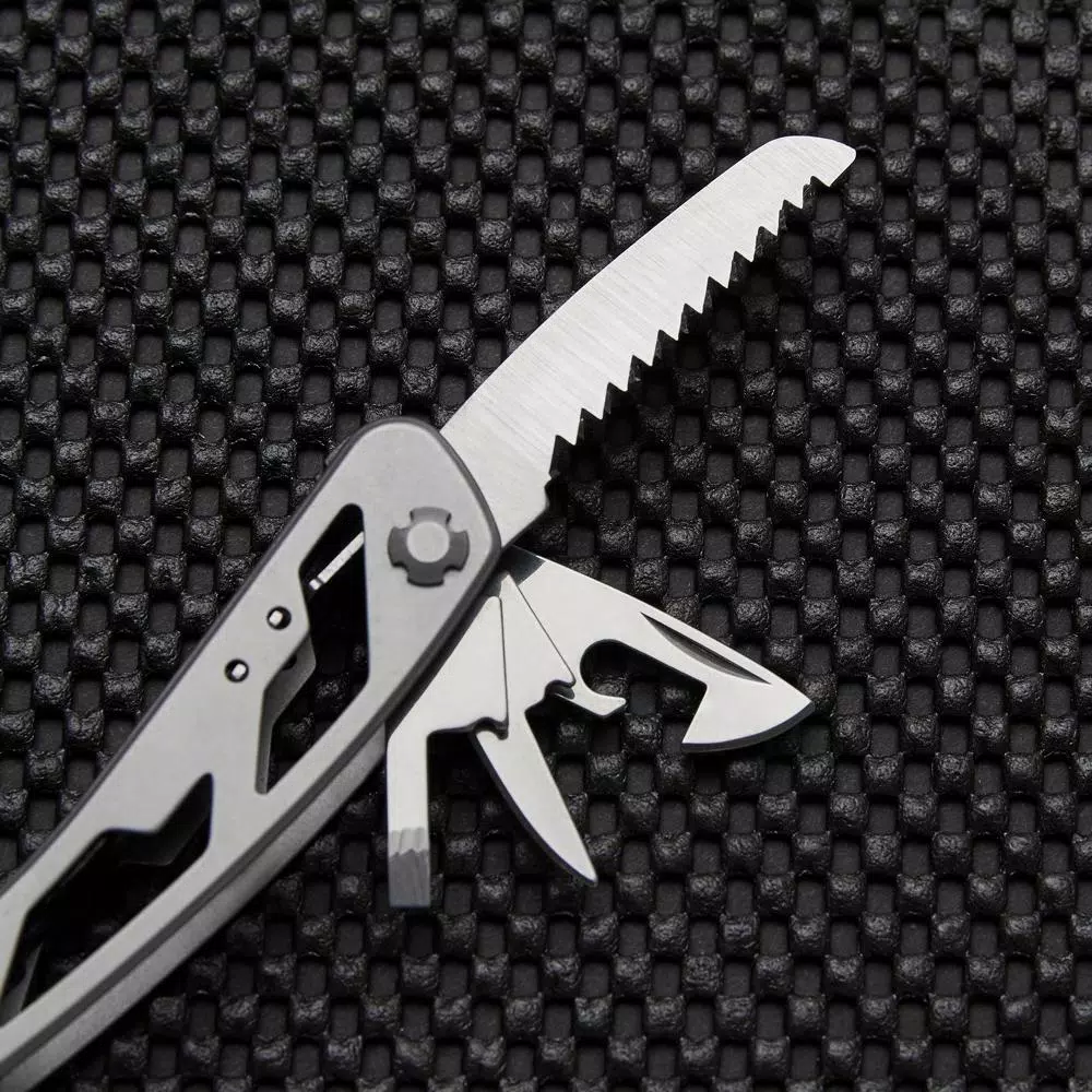 Stanley 12-in-1 Multi-Tool with Nylon Holster, Stainless Steel Hand Tool