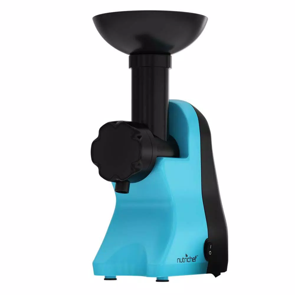 NutriChef 150-Watt Electric Soft Serve and Sorbet Maker, Black