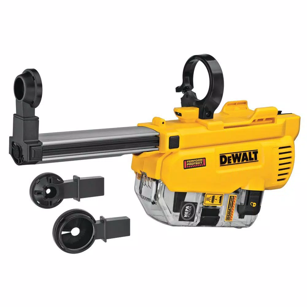 DEWALT DWH205DH Dust Extractor for DCH263 1-1/8 in. SDS Plus Rotary Hammer, OSHA Table 1 Compliant