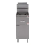 Magic Chef 35 Qt. Stainless Steel Commercial Propane Gas Deep Fryer with 4 Burners thumbnail 1