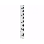 AdirPro 5 ft. Fiberglass Stream Gauge, 10ths/Feet Measuring 5.5 ft. to 10.5 ft. thumbnail 1