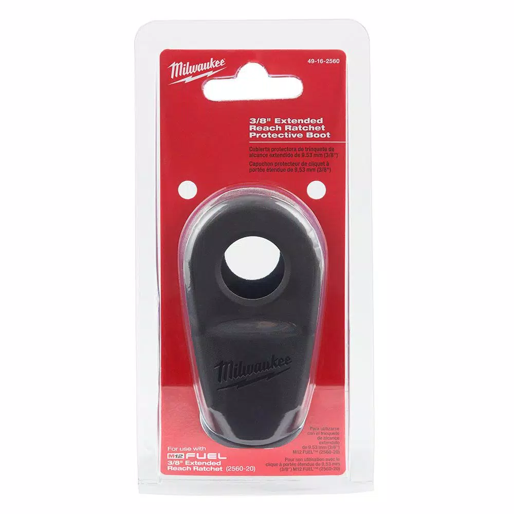 Milwaukee M12 FUEL 3/8 in. Extended Reach Ratchet Rubber Boot (49-16-2560)