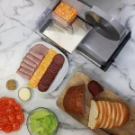 Nesco FS-200 Everyday 180W Electric Food Slicer with 7.5 in. German Solingen Blade thumbnail 5