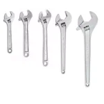 Crescent 5-Piece Adjustable Wrench Set, Heat-Treated Forged Alloy Steel thumbnail 1