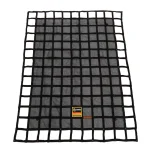 GLADIATOR Cargo Nets Gladiator Heavy-Duty Trailer Cargo Net, 7.3 ft. x 9.3 ft., Integrated Mesh with Certified Attachment Straps thumbnail 1