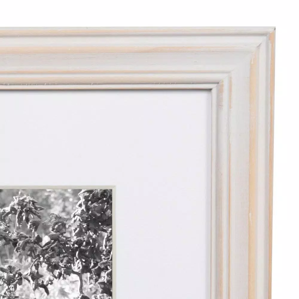 Kate and Laurel Bordeaux 10-Piece Gallery Wall Picture Frame Set - Multicolored Neutral Finishes