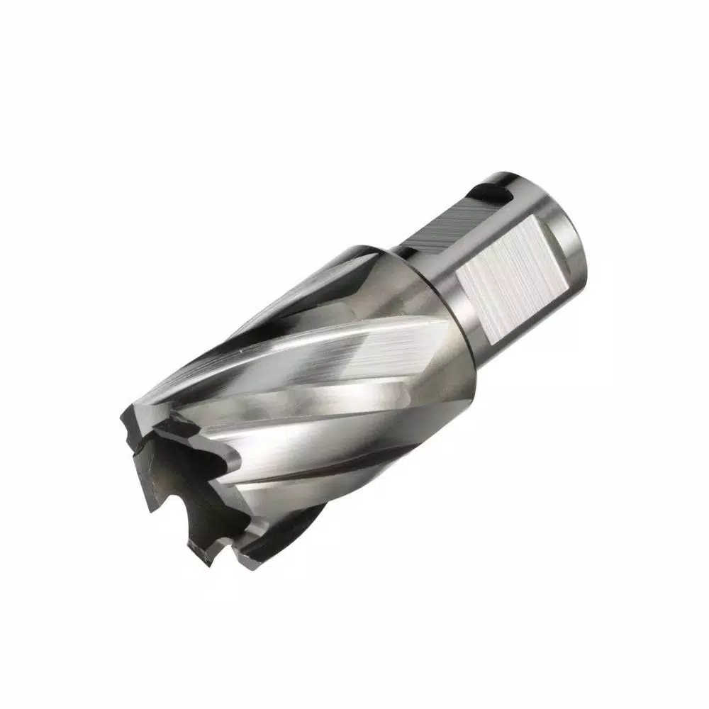 Drill America 5-Piece High Speed Steel Annular Cutter Set with 1 in. Cut and 3/4 in. Weldon Shank