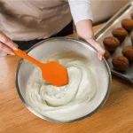OVENTE Premium Silicone Spatula, Heat Resistant 500°F, Stainless Steel Core, Non-Stick, Orange thumbnail 7