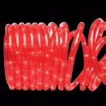 Brite Star 18 ft. Red Rope Light with 50 Clear Mini Incandescent Bulbs thumbnail 1