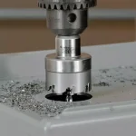 Klein Tools 1-3/8 in. Carbide Hole Cutter with Arbor and Pilot Bit thumbnail 3