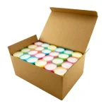 Stonebriar Collection Stonebriar Multicolor Tea Light Candles, Unscented Paraffin, 96-Pack thumbnail 5
