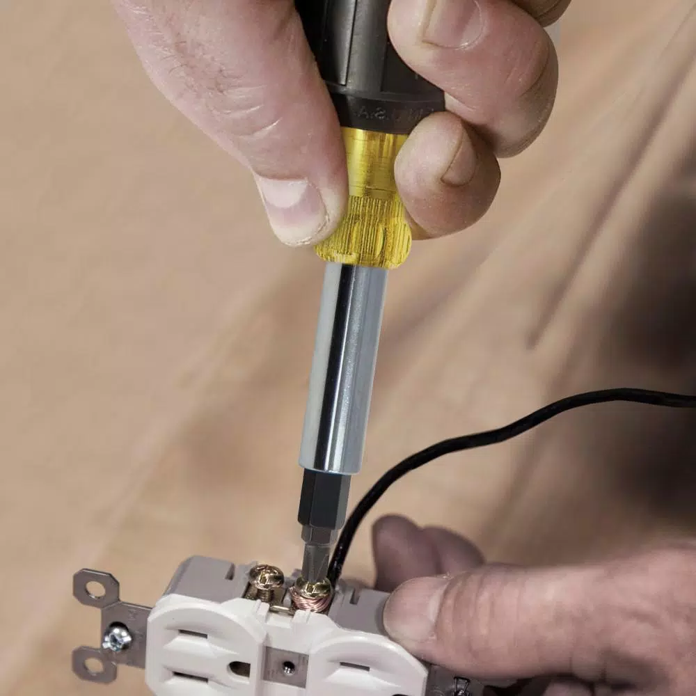 Klein Tools 3-Piece Electrical Tool Set with Non-Contact Voltage Tester, Multi-Bit Screwdriver and Wire Stripper