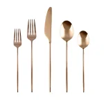 Cambridge Silversmiths Gaze Copper Mirror 20-Piece Flatware Set, Service for 4 thumbnail 1