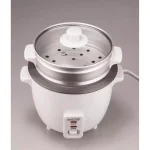Brentwood 10-Cup White Steam Rice Cooker and Vegetable Steamer, 700W thumbnail 9