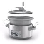 BLACK+DECKER 7 Qt. Stainless Steel Digital Slow Cooker with Temperature Probe and Sous-Vide Function thumbnail 2