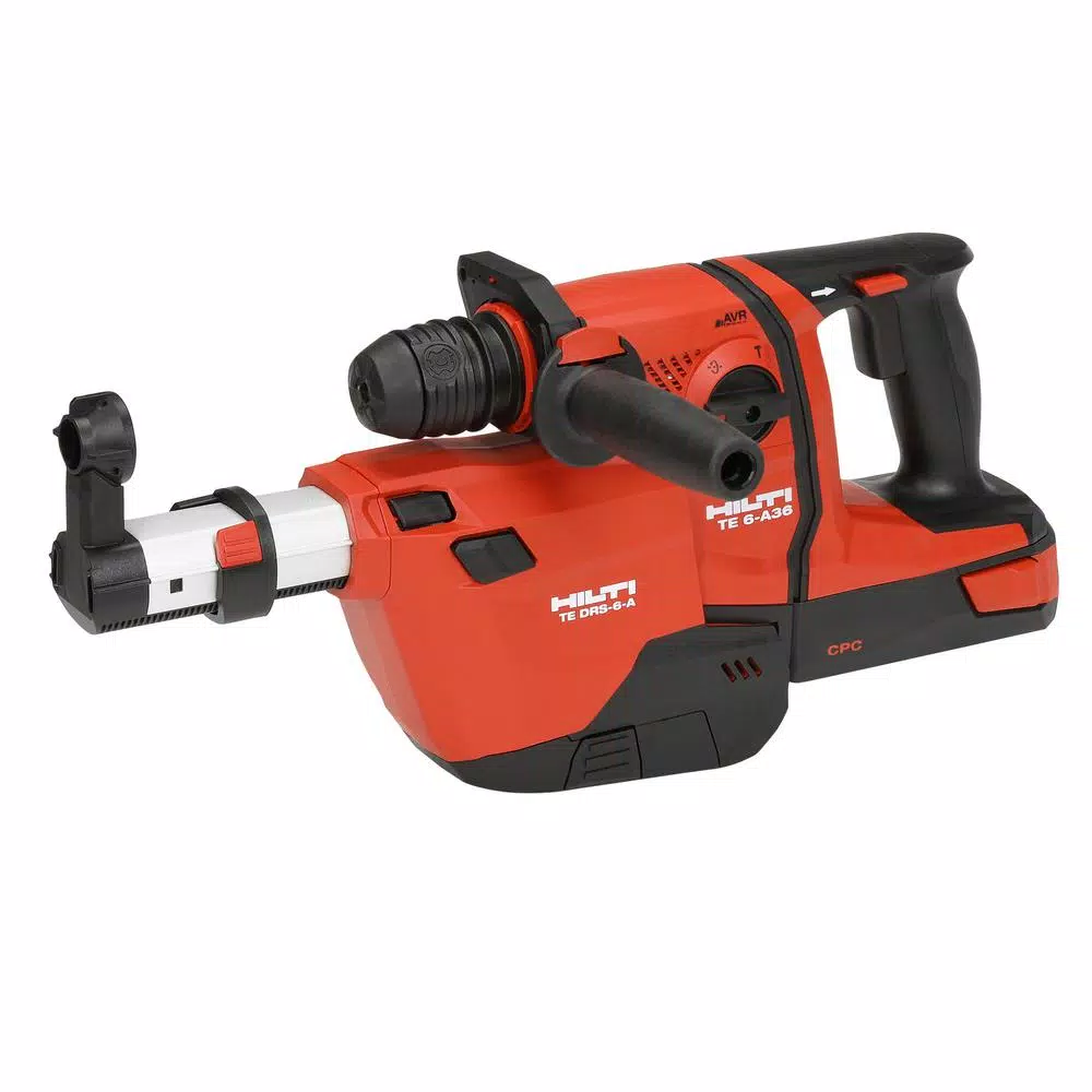 Hilti TE 6-A36 36V Cordless SDS Plus Rotary Hammer Drill with DRS Dust Removal Kit