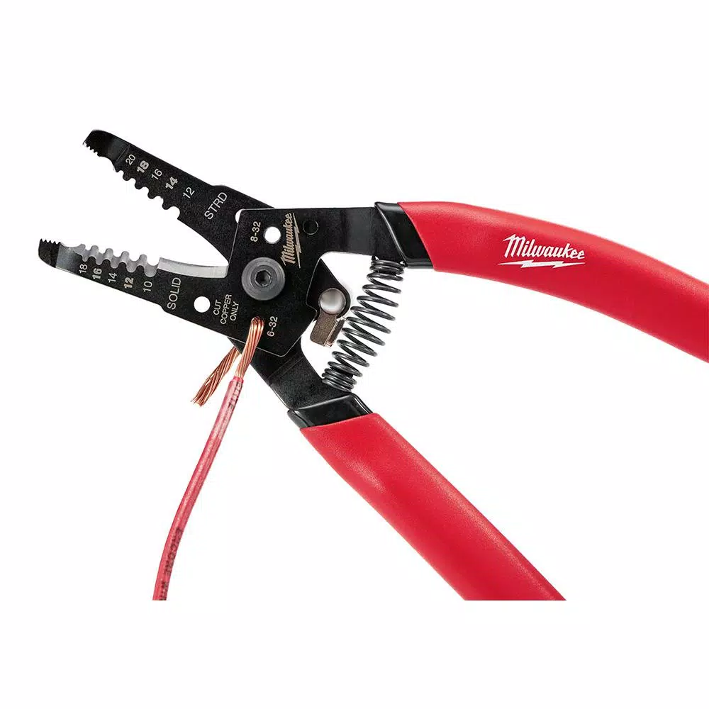 Milwaukee 2-Piece Electrician Tool Set: 6-in-1 Combination Pliers & Wire Strippers