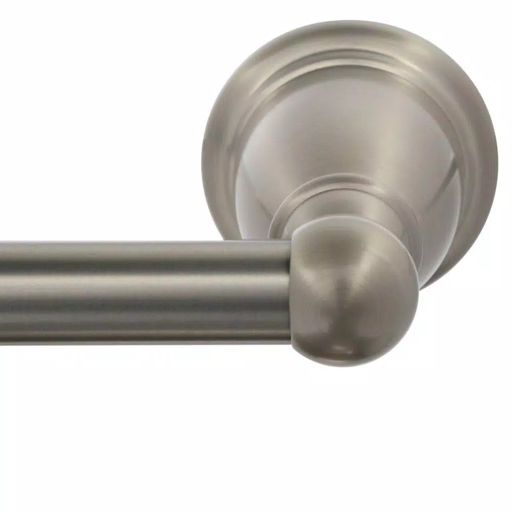 MOEN Brantford 18 in. Single Towel Bar, Brushed Nickel, Transitional Style