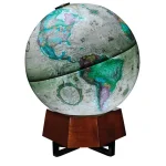 Replogle Frank Lloyd Wright Beth Sholom Illuminated 12 in. Political Desk Globe thumbnail 2