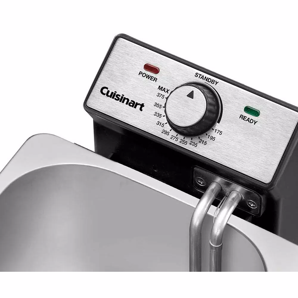 Cuisinart Digital Deep Fryer with 1800-Watt Heating Element and Stainless Steel Oil Container