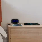 Equity by La Crosse Blue LED Dual USB Digital Alarm Clock with Adjustable Dimmer thumbnail 2