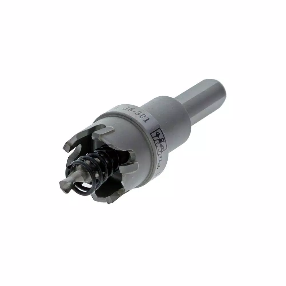 Ideal TKO 4-Piece Carbide Tipped Hole Saw Kit for Metal and Stainless Steel