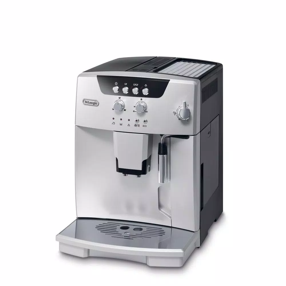 DeLonghi De'Longhi Magnifica Fully Automatic Espresso Machine with Manual Cappuccino Maker, Stainless Steel
