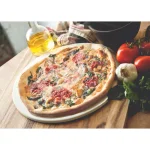 Fox Run 13 in. Round Stoneware Pizza Stone for Crispy Crusts thumbnail 4