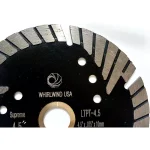 Whirlwind USA 4-1/2 in. Turbo Segmented Diamond Saw Blade for Granite, Marble, and Concrete thumbnail 2