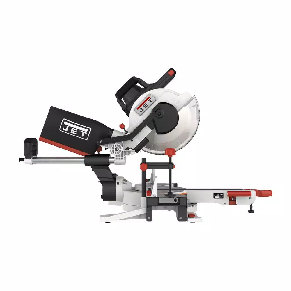 JET 10 in. Sliding Dual Bevel Compound Miter Saw, 15 Amp