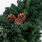 VAN ZYVERDEN 4 ft. Fresh Cut Pacific Northwest Evergreen Garland with Noble Fir, Juniper, and Cedar thumbnail 4