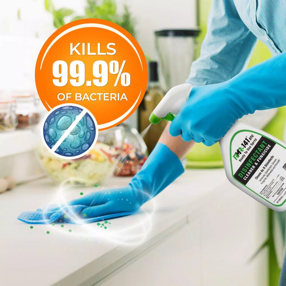 RMR BRANDS RMR-141 RTU Mold Killer and Disinfectant, 1 Gallon