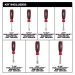 Milwaukee SAE HollowCore Magnetic Nut Driver Set, 7-Piece thumbnail 2