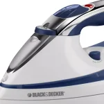 BLACK+DECKER Steam Advantage Traditional Steam Iron, 1200W, Blue thumbnail 4