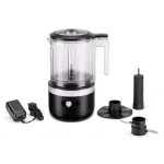 KitchenAid Cordless 5-Cup Food Chopper, Black Matte thumbnail 3