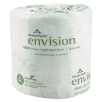 Georgia-Pacific Envision White Embossed 2-Ply Bathroom Tissue, 550 Sheets per Roll, 80 Rolls thumbnail 1