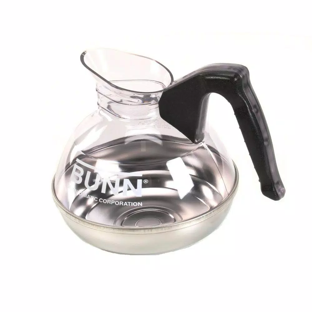 BUNN 12-Cup Commercial Easy Pour Coffee Decanter with Black Handle, 64 oz.