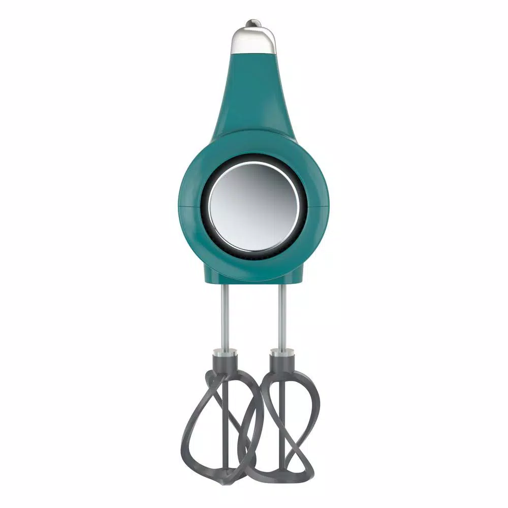 BLACK+DECKER Helix Performance Premium 5-Speed Hand Mixer, Teal