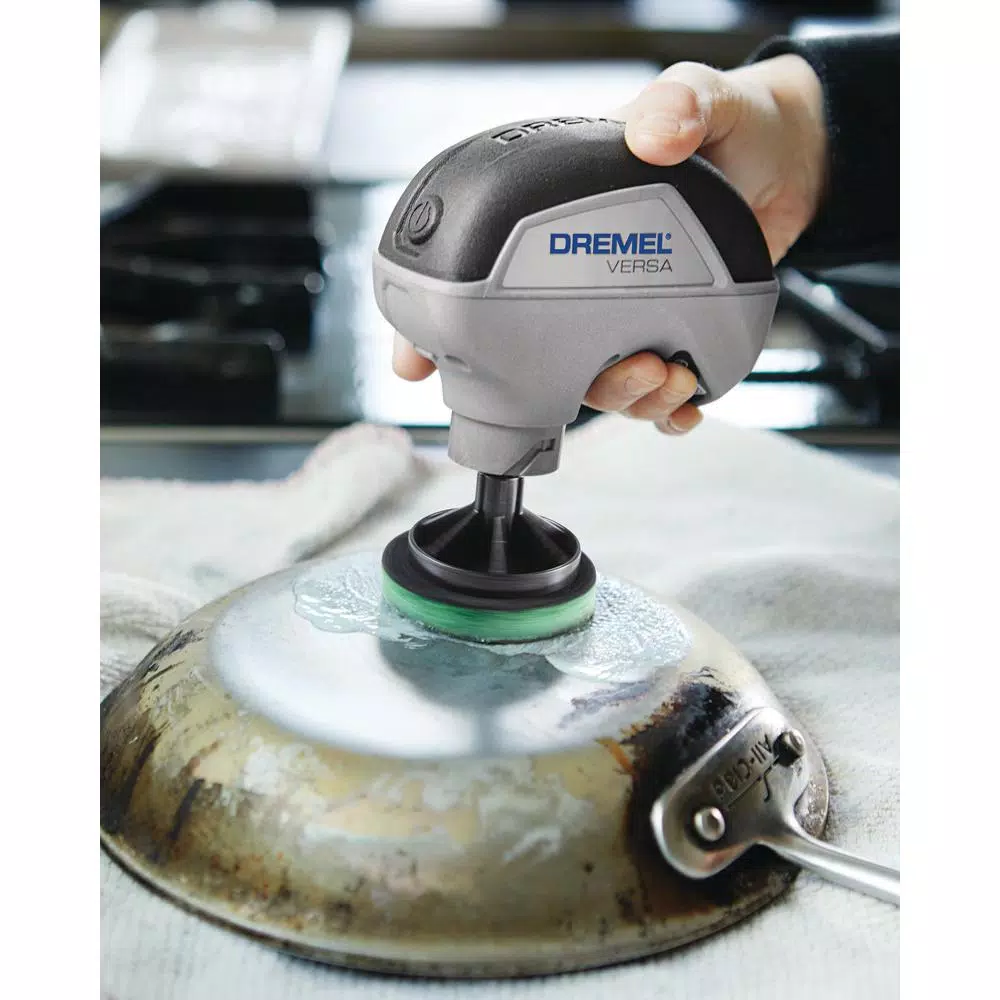 Dremel Versa Kitchen Scour Pads, 3-Pack Silica Abrasive Cleaning Set