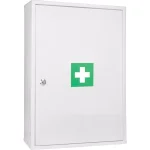 BARSKA Large Medical Cabinet First Aid Kit with Magnetic Dry Erase Pad and Lock Box thumbnail 3