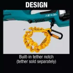 Makita 18V X2 (36V) LXT Brushless 1/2 in. Right Angle Drill Kit with Bonus 18V LXT Brushless Impact Driver thumbnail 12