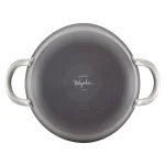 Ayesha Curry Ayesha Home Collection 4.5 Qt. Hard Anodized Aluminum Nonstick Saucepot with Glass Lid thumbnail 3