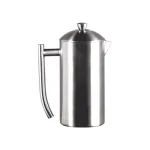 Frieling 3-Cup Brushed Stainless Steel French Press Coffee Maker, Double-Walled Insulated thumbnail 1