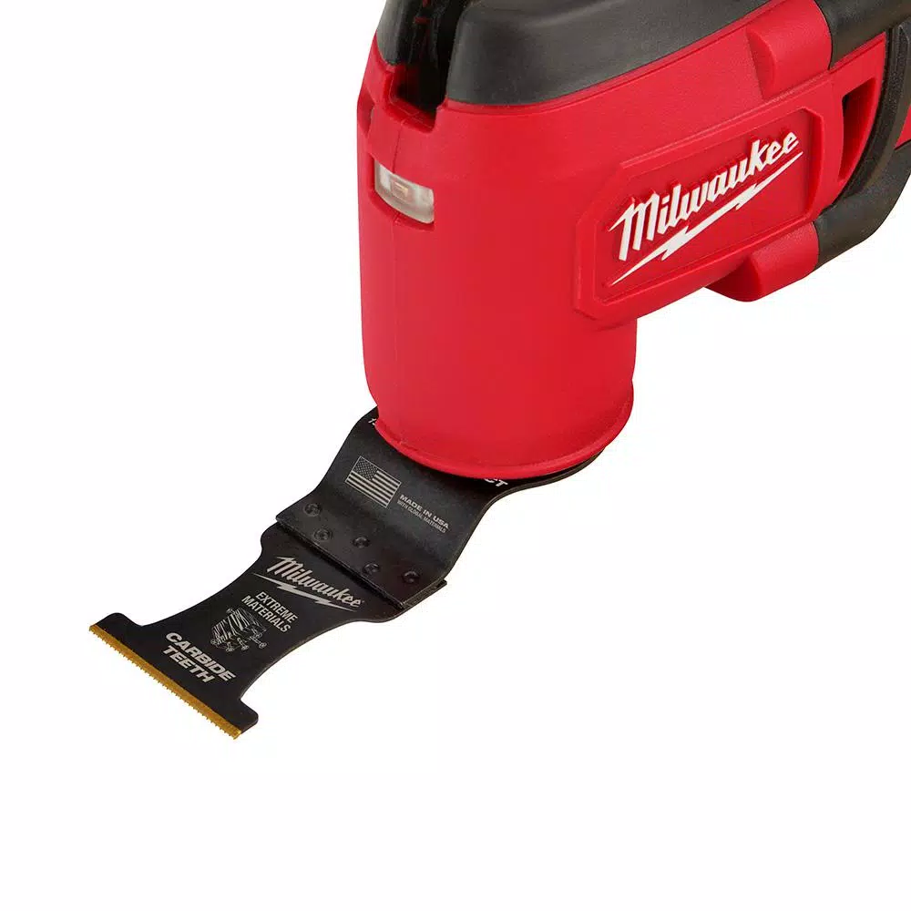Milwaukee 1-3/8 in. Carbide Universal Fit Extreme Wood/Metal Oscillating Multi-Tool Blade (3-Pack)