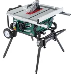 Grizzly Industrial 10 in. 2 HP Portable Table Saw with Roller Stand and Variable Speed thumbnail 2