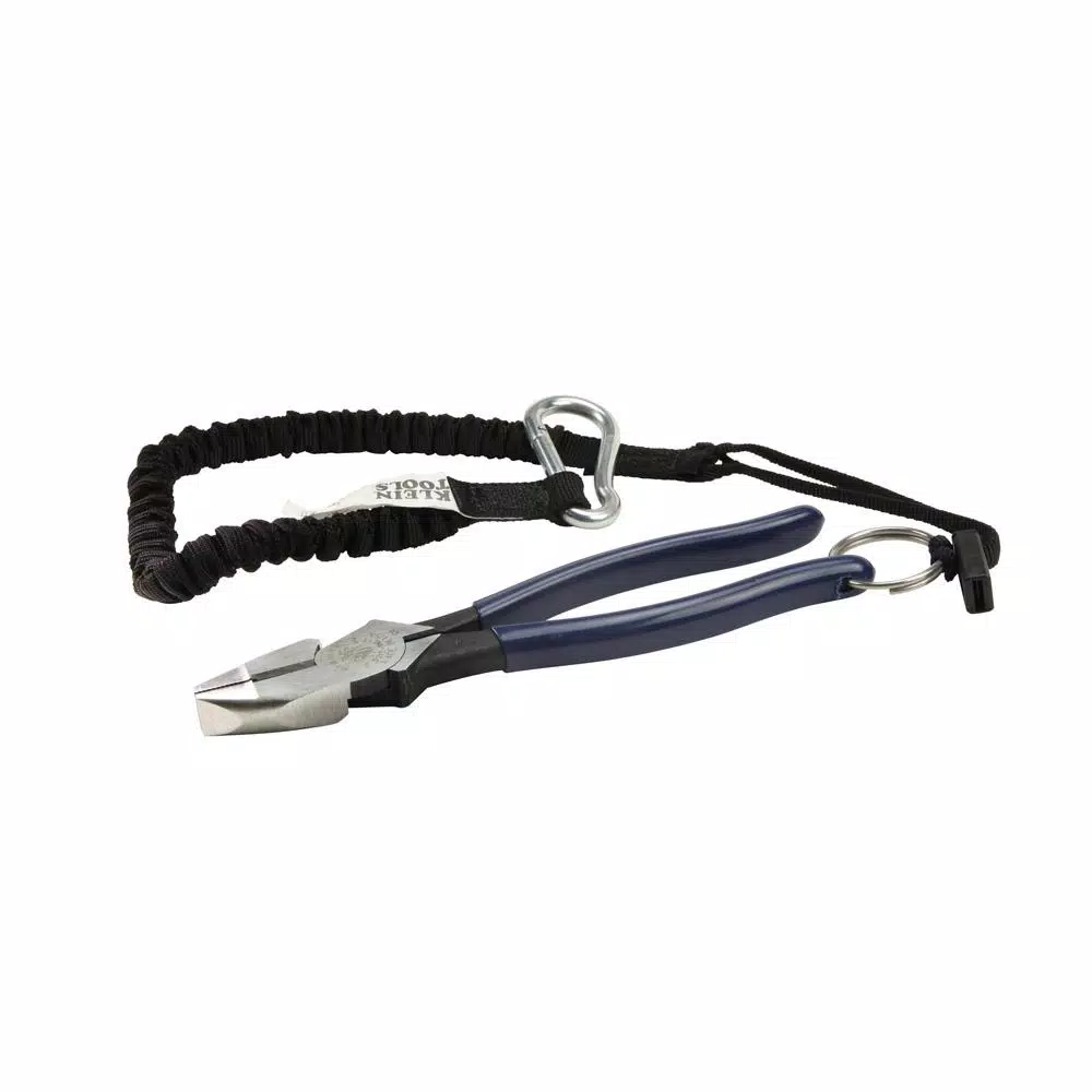 Klein Tools High Leverage Side Cutters with Tether Ring