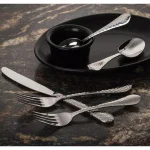 Utica Cutlery Co. Utica Cutlery Company Ironstone 20-Piece Stainless Steel Flatware Set, Service for 4 thumbnail 1
