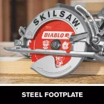 SKILSAW 7-1/4 in. 15 Amp Worm Drive Circular Saw with Diablo Carbide Tipped Blade thumbnail 4