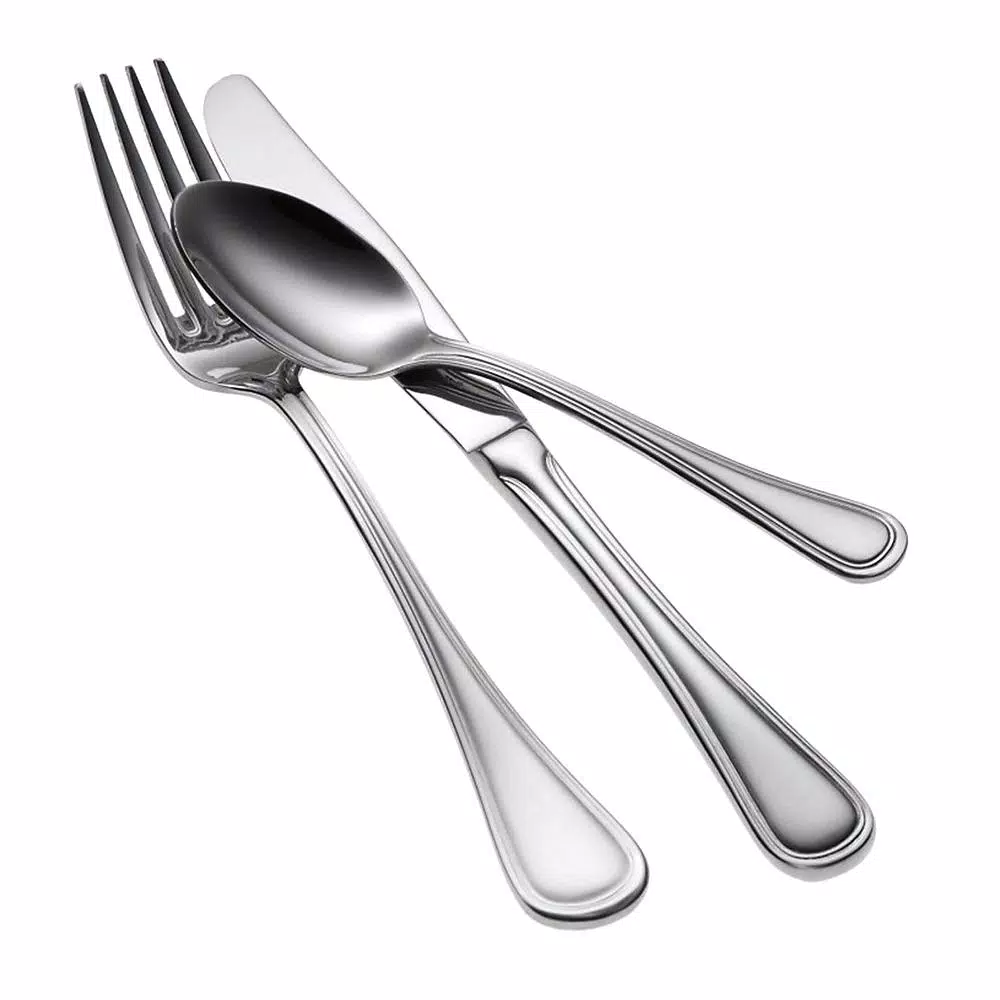 Oneida Barcelona 36-Piece 18/0 Stainless Steel Butter Spreader Set with Teardrop Handle
